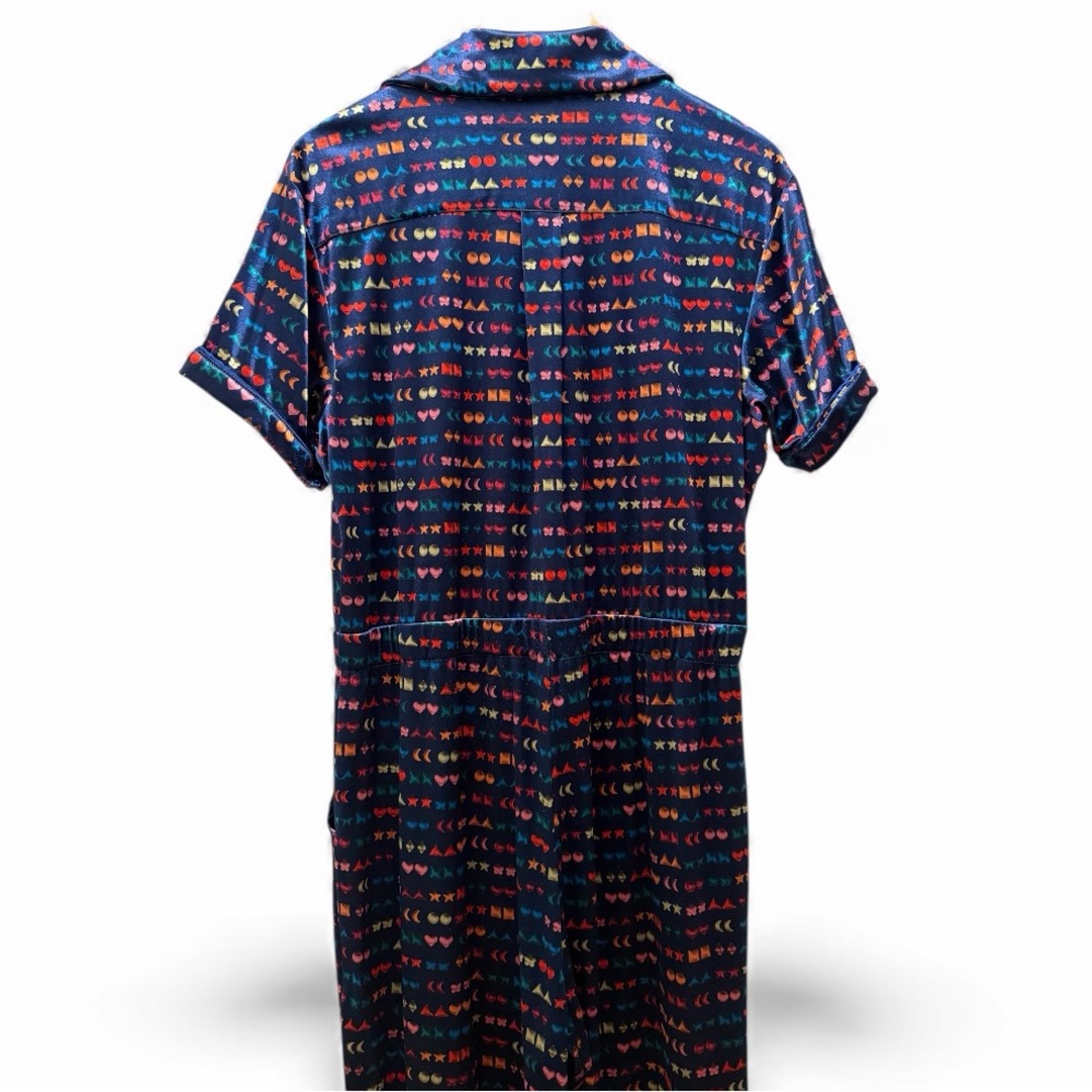 Rachel Antonoff Jewel Velour Jumpsuit Women’s M - Picture 8 of 12
